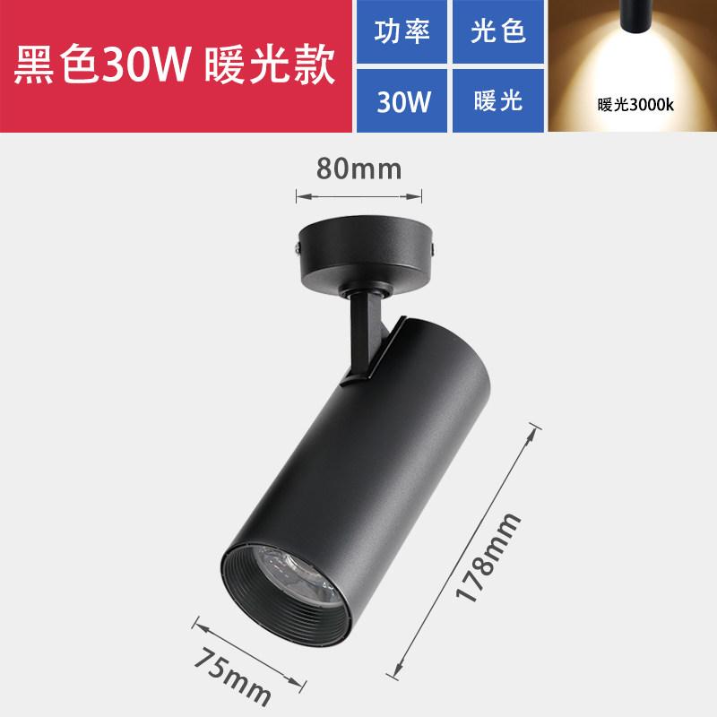 Surface-mounted LED Home Decor Clothing Store Neutral Light Without Main Lights High Color Rendering Adjustable All-round Angle
