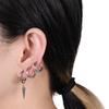 Kpop demon hunter SajaBoys Sajaboys boy Mystery earrings Romance love necklace props group idol Halloween costume accessories
