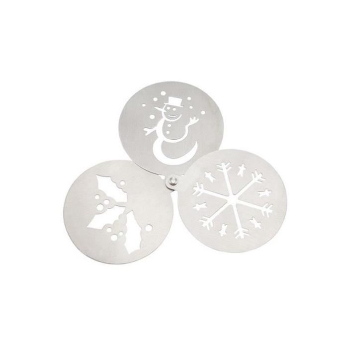 Ensemble de Modèles de Noël - 144499 - 3 pcs - Métal - Rouge - Décoration de fête