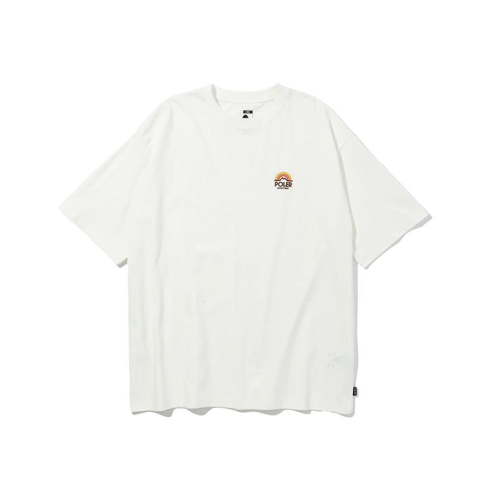 Polar Staff Rainbow Relaxed Fit Tee White M