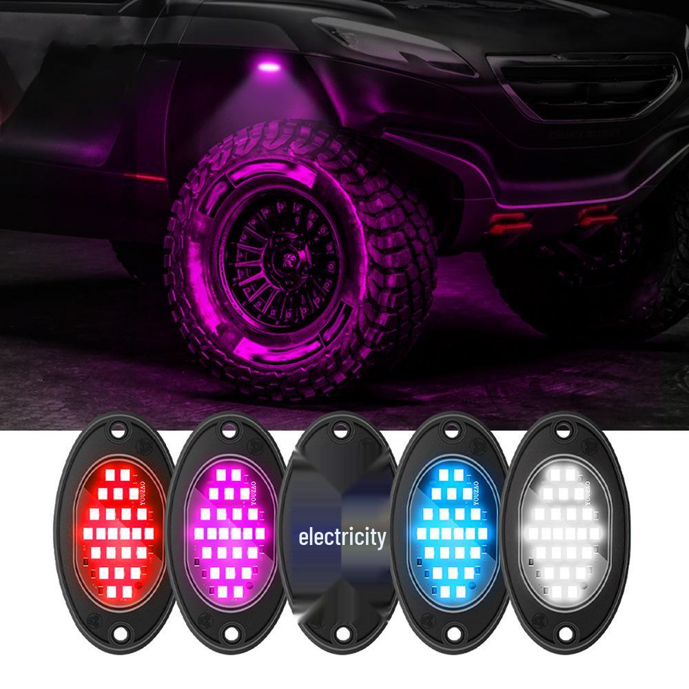 12V LED Unterbodenbeleuchtungsset für Geländewagen und Wrangler