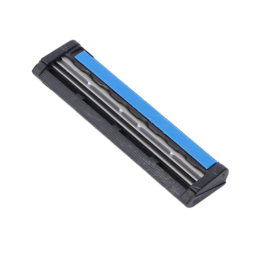 3pcs Razors Blades Retro Rotating 3 Layered Razors Blades Refills Men Razor Blades