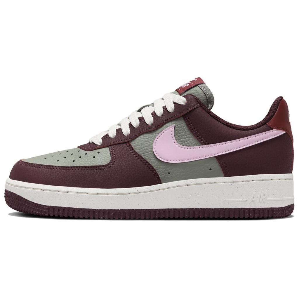 Nike Air Force 1 Low 07 Next Nature Burgundy Crush (Womens) Women Sneakers Pink-Foam Dark-Stucco HQ4047-600