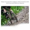 1 Paar Teleskopische Faltbare Schutzbleche Rennrad Vorne/Hinten Schmutzfänger Mit Rücklicht Fahrrad Schutzblech Fahrrad Schmutzfänger