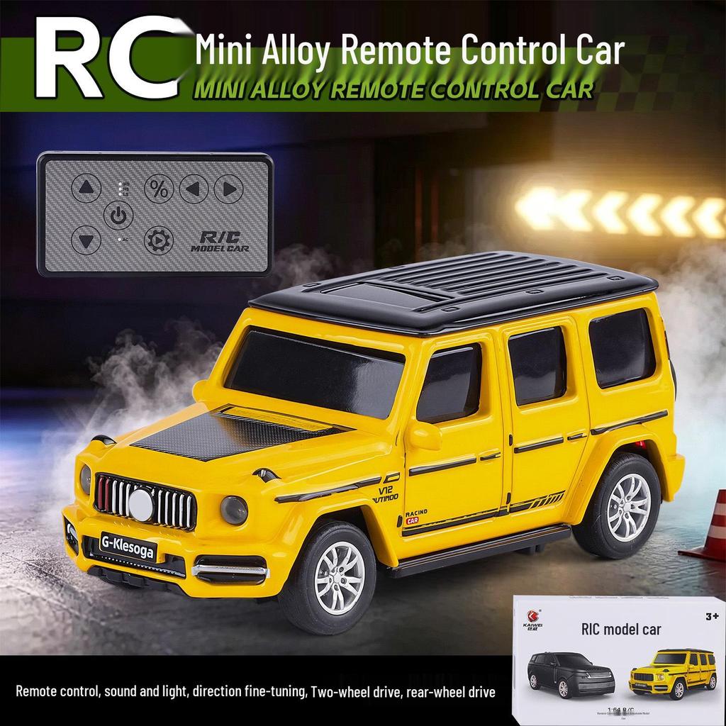 1:64 Alloy Remote Control Car - Durable, Drop-resistant Toy for Kids