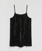 LMOOD WOMEN Belle Velvet Camisole Black