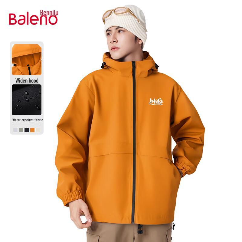

Baleno Men s Spring/Autumn Windproof Waterproof Casual Work Jacket M