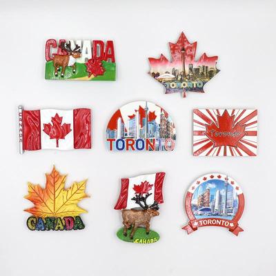 Canada Netherlands Portugal Monaco Australia Fridge Magnets Tourist Souvenir Magnetic Refrigerator Sticker Home Decor Gifts