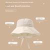Xueqiman Women's Summer Sun Protection Hat Large Brim Sunshade Hat Face Slimming Natural Look UV Protection Quick-Dry Bucket Hat