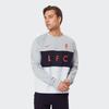 Nike Felpa da allenamento da calcio Air Max Liverpool in pile da uomo Top Grigio CZ3424-012
