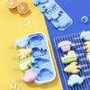 Stampo per Gelato in Silicone Sano Stampo per Ghiaccioli Facile Riutilizzabile Stampi per Ghiaccioli per Fare Fai da Te in Estate