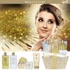 Coffret de bain panier au parfum délicat vanille tilleul - 9pcs