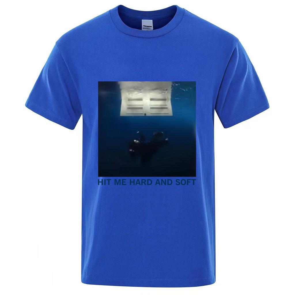 Hit Me Hard and Soft Tour Popularna Koszulka Billie T-shirty Hit Me Hard and Soft Topy Najlepszy Dodatek dla Fanów Muzyki Oversize