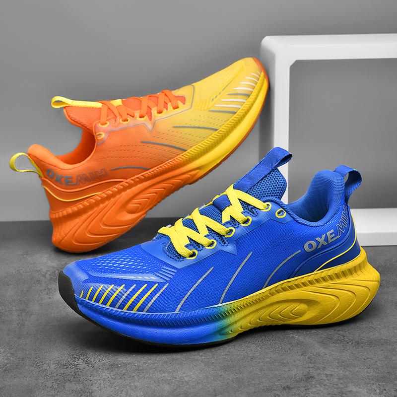 Men's New High-quality Running Shoes Outdoor Fitness Sport Shoes Anti-skid Cushioning Ultra-Light Support Comfort Wear Resistant