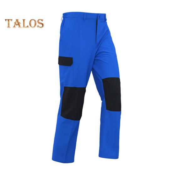 

Мужские брюки-карго с эластичным поясом и множеством карманов для хранения вещей. Рабочие брюки-карго в стиле пэчворк. Износостойкие брюки-карго. XXXL синий