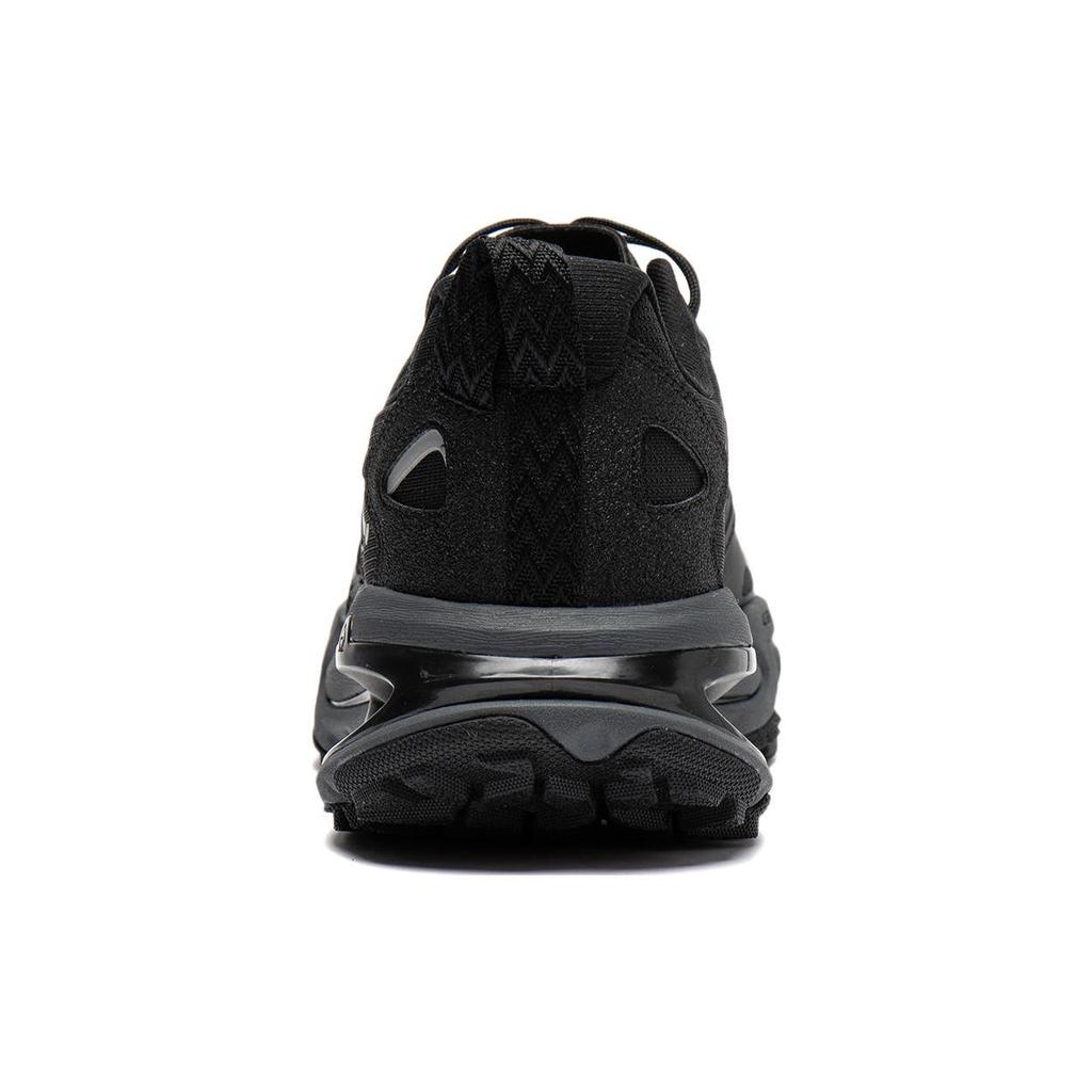 Li Ning Yi Jie Cushioning Slip Resistant Abrasion Resistant Low Top Running Shoes Men's Black ARNT005-1