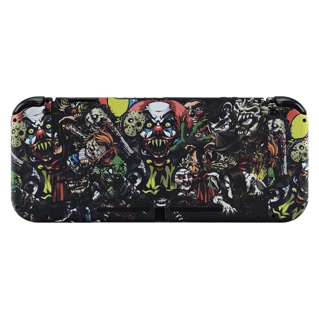 Comes with Back Plate for eXtremeRate Switch Patterned Custom DIY Replacement Case Shell for Holder Handle Controller Housing for and Full Button Set