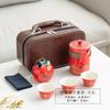 Portable Ceramic Travel Tea Set