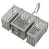 1 Stück Besteckkorb für Bosch für Siemens für Constructa für Neff Geschirrspüler Abdeckung 22,8x9x11,7 cm Haushaltsaufbewahrungswerkzeug Organisation