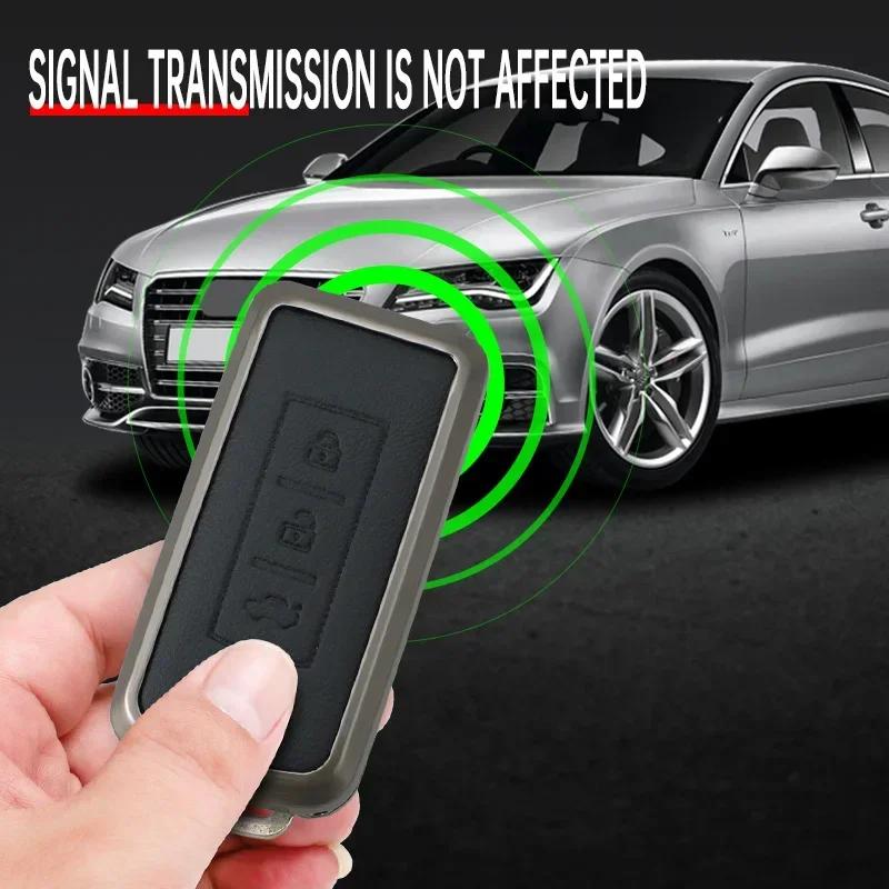 Alloy Style Fashion Car Key Case Cover Shell Fob for Mitsubishi Outlander Lancer Eclipse Mirage ASX LANCER 2/3button Key Chain