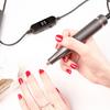 Precision Nail Drill Machine Multiple Holes Efficient Dissipation Machine USB Manicure Polish