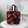 Vintage Large Capacity Handbag with Lunch Box Storage Bag for Work Commuting Shopping Portable Mother Cloth Tote Bag