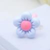 Non-Toxic 36Pcs Kids Cute Princess Rings Resin Cartoon Jewelry Flower Shape Ring Set Creative Accessories Toys For Children Birthday Gifts