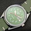 JAPAN VINTAGE REFURBISHED SEIKO 5 AUTOMATIC 6309A MENS GREEN WATCH a441219-4 Sk-a441219