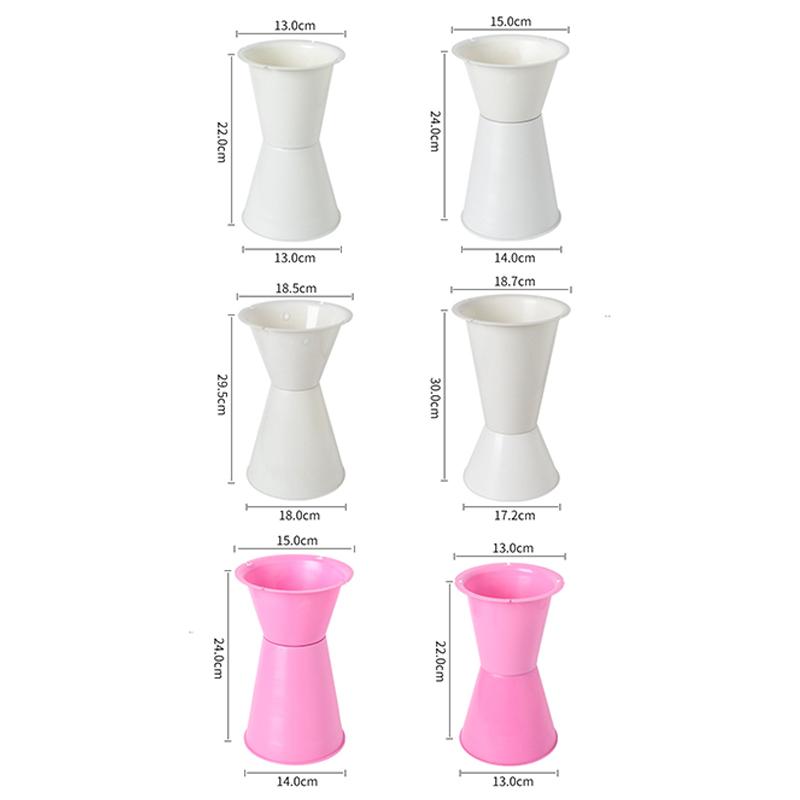 1Pcs Fixed Liner For Flower Arrangement Fixing Stand Packing Base Material Artificial Flowers Bouquet Plastic Bottom Fresh