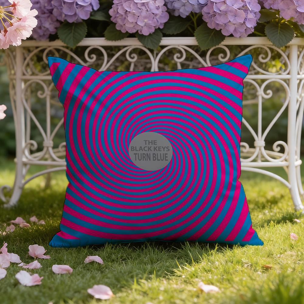The Black Keys Band Cushion Cover Home & Car Dual-Scene Pillow Cover: Reversible for Premium Comfort