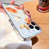 Orange Poppies with Dragonfly Lucency Phone Case for IPhone 14 15 16 13 12 11 17 Pro Max 12 13 Mini Soft Cover