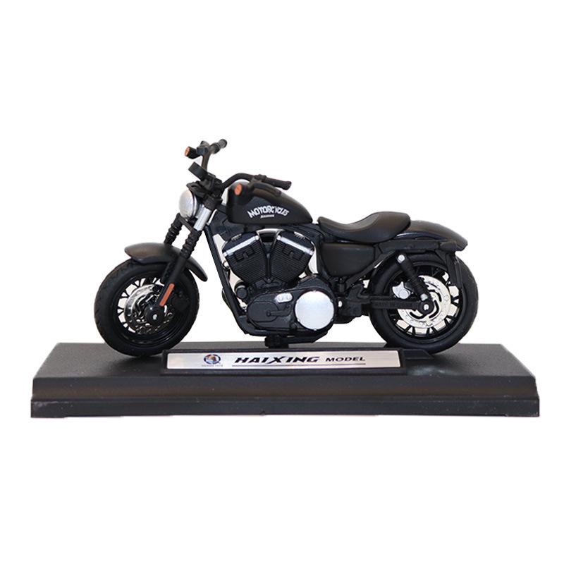 Cross 1:18 Alloy Pull-back Motorcycle Model Toy for Kids - Educational Ornament