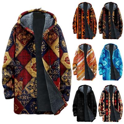 Men's Thickened Button Double Pocket Jacket With Pocket Insert Cotton Jacket