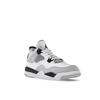 Air Jordan 4 Retro PS Military Black Kids Sneakers White Neutral-Grey BQ7669-111