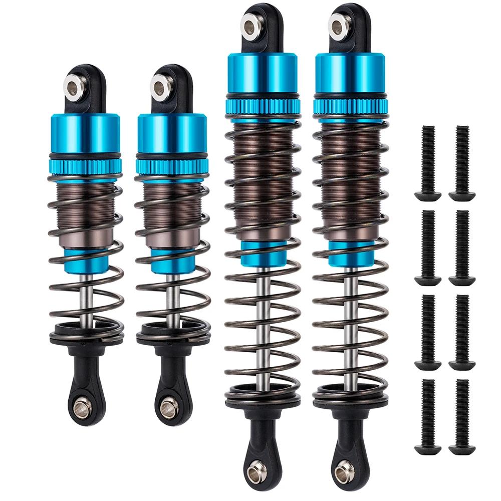 AXSPEED Aluminum Oil Filled Shock Absorbers Front Rear Dampers for 1/10 Tamiya TT-02B DT-02 DT-03 DF-02 RC Drift Car Parts