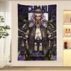 Japanese Supernatural Combat Anime GGachiakuta Hippie Wall Hanging Tapestries Bohemian Wall Tapestries Mandala INS Home Decor
