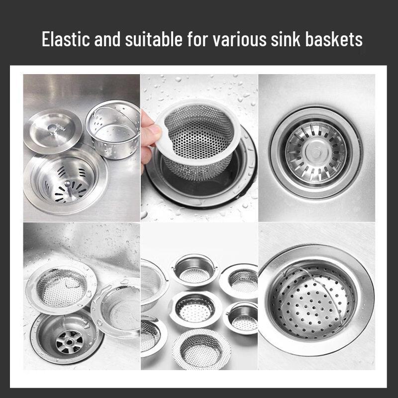 ZISIZ Disposable Kitchen Sink Strainer Bags