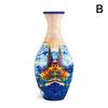 3D Puzzle Vase Flower Porcelain Design Diy Assembly Educational Toy Home Decoration House Arrangement Warming Christmas Gift Toy