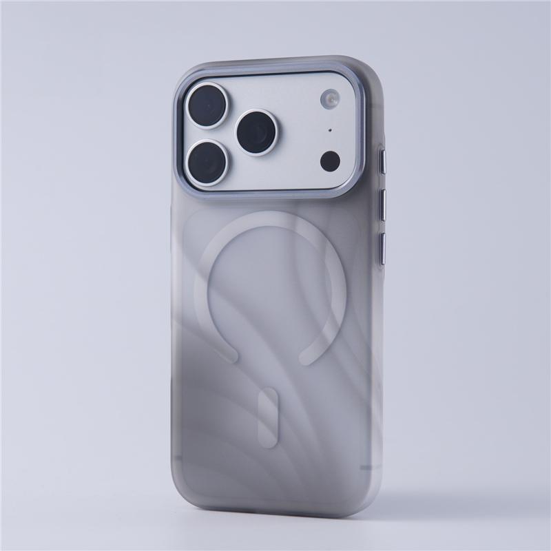 

Gradient Shadow Art for Magsafe Case for iPhone 17Pro 16 17 17Pro Max Translucent Matte Magnetic Wireless Charging Phone Cover For iPhone 17Pro Max