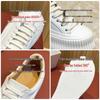 Women's Genuine Leather Thick-Soled White Shoes, Spring 2026 New Arrival, Versatile Platform Sneakers That Slim the Feet.