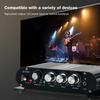 ST-838 HiFi 2.1 Channel Power Amplifier Stereo Bass Sound Amp RMS 80W*2 Class D Mini Media Player MP3 Car Black Home Amplify
