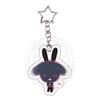 Alien Stage Acrylic Keychain Set Kawaii Exquisite Student Mizi Ivan & Till Luka Keyring Bag Pendant Charms Ivan Festival Gift