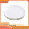 Jingchengwen Gold Rim Stainless Steel Dinner Plate