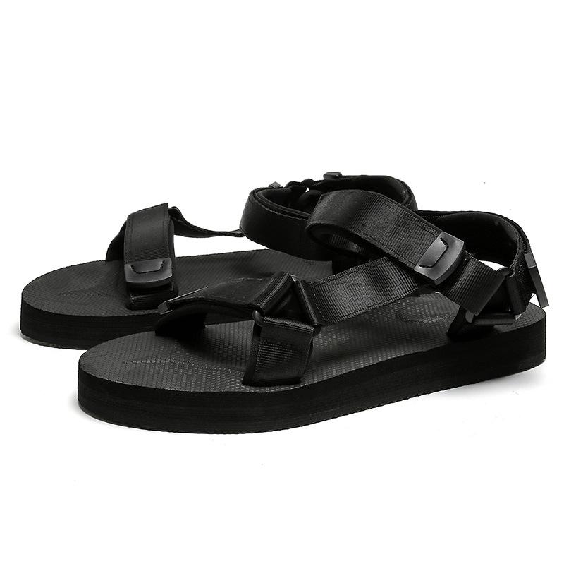 New Summer Men Shoes Classic Men Soft Sandals Breathable Roman Style Male Canvals Beach Sandals Water Shoes Large Size 46