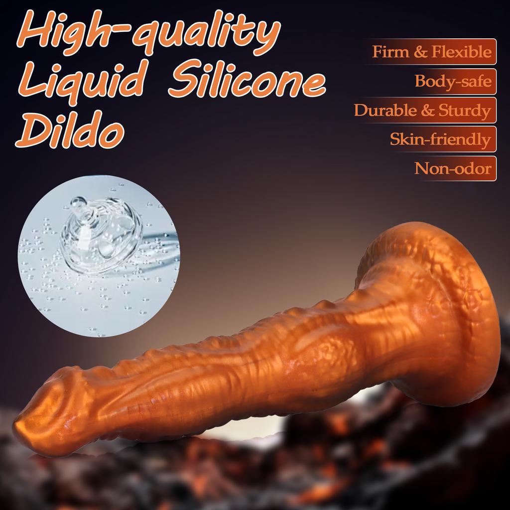 Silicone Imitation Animal Dog Dick Fake Penis Shaped Dildo