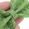 2pcs Shiny Design Glitter Hair Bows Sparkly Sequin Crystal Rhinestone Bows  For Women