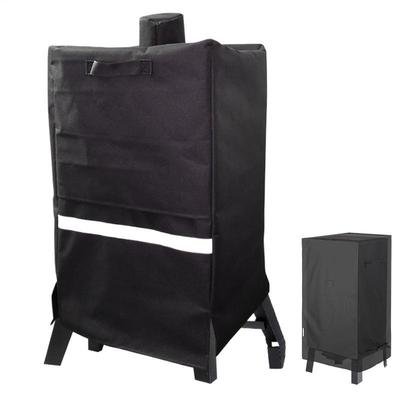 Smoker-Abdeckung für Außengrill Outdoor Reflektierende Smoker-Abdeckung Tragbares BBQ-Zubehör Winddichtes Schutzwerkzeug zum Kochen