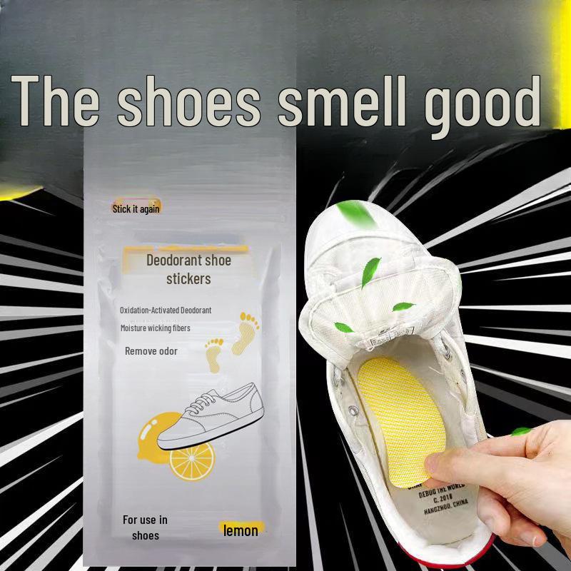 Shoes Deodorizing Inserts for Odor and Sweat Absorption - Basketball Sneaker Freshness Patches