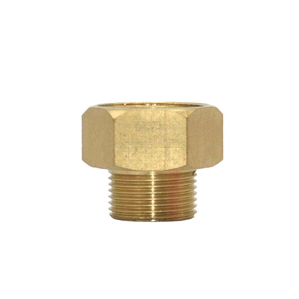 Brass 3/8 1/2 3/4" To M14 M18 M22 Male Female Thread Connector Cleaning Machine Faucet Bathroom Kitchen Copper Fittings