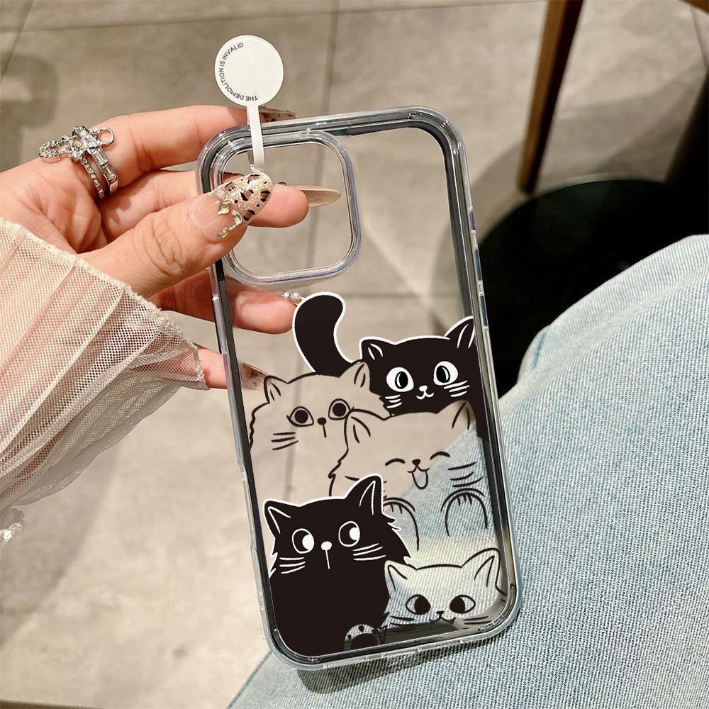 Painted Phone Case for iPhone 17 11 12 13 14 15 16 iPhone 17 12 13 14 15 16 Pro 17 12 13 14 15 16 Pro Max  High Quality Painted Animal Cute Phone Case